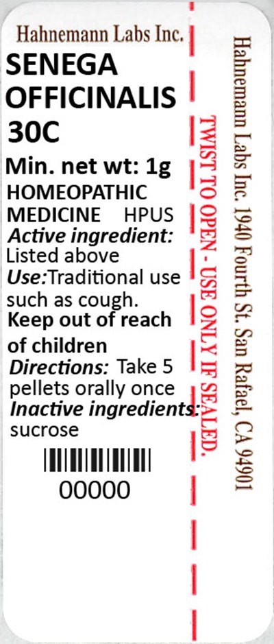 Senega Officinalis 30C 1g.jpg Senega Officinalis 30C 1g - Senega Officinalis 30C 1g